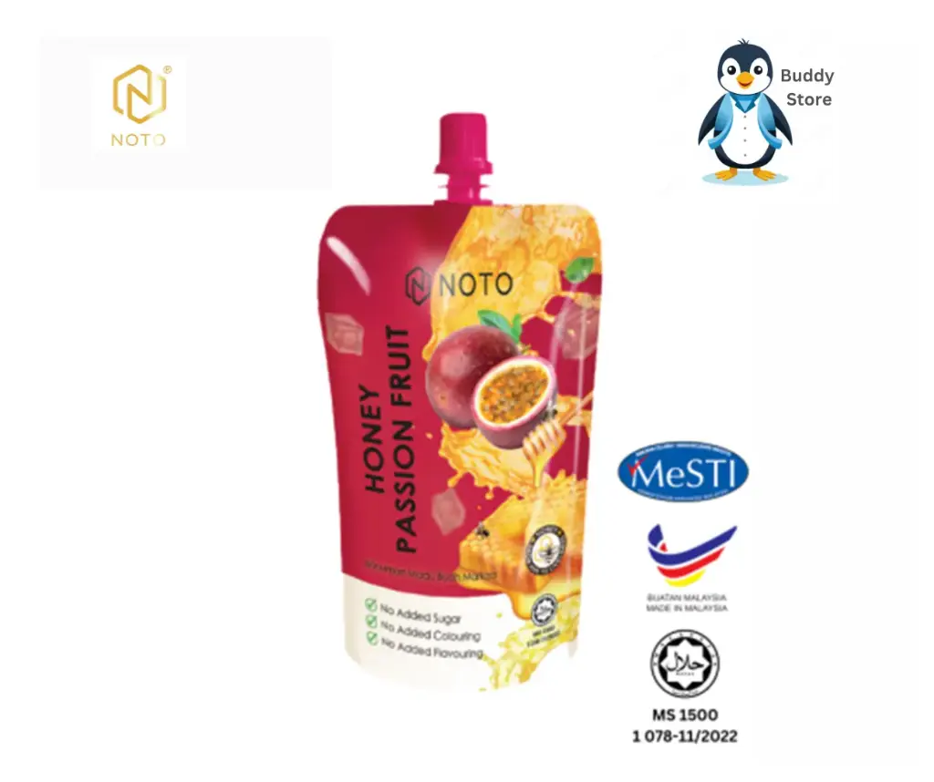 NOTO Honey Passion Fruit Ready-to-Drink Beverage 200ml