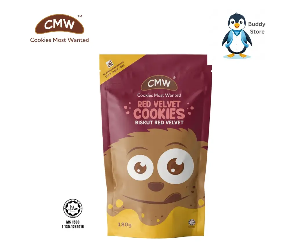 COOKIES MOST WANTED 🍪COOKIES RED VELVET - 180g