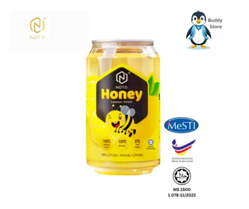 NOTO Honey Lemon Ready-to-Drink Beverage Madu Limau 300ml
