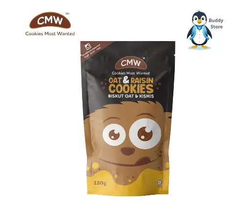 COOKIES MOST WANTED 🍪 COOKIES OAT & RAISIN - 180g